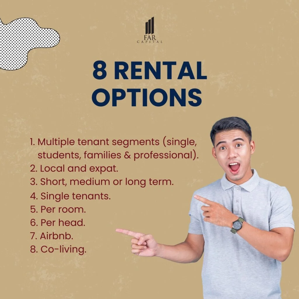 MRO multiple rental options far capital