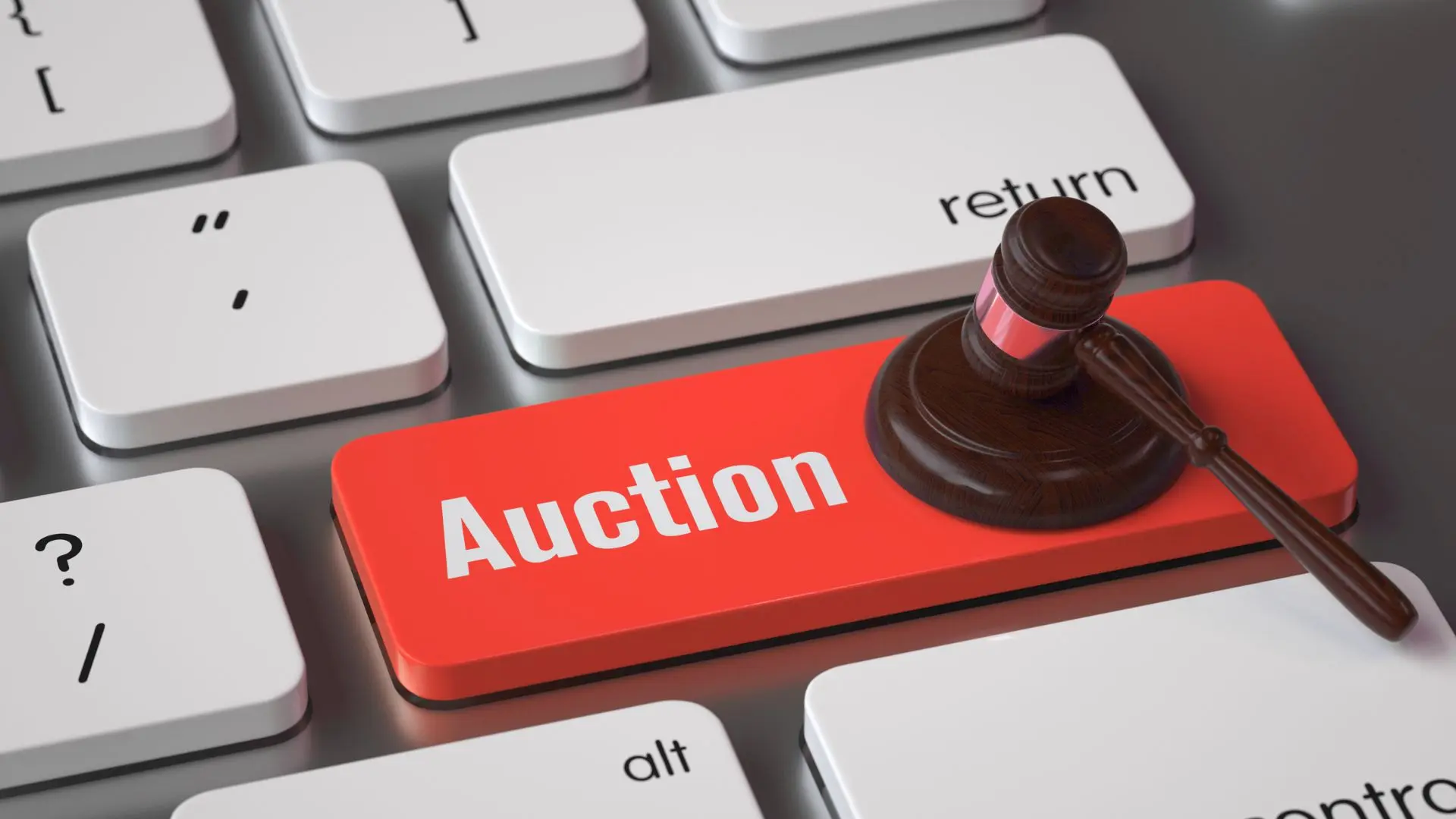 are auction properties always below market value