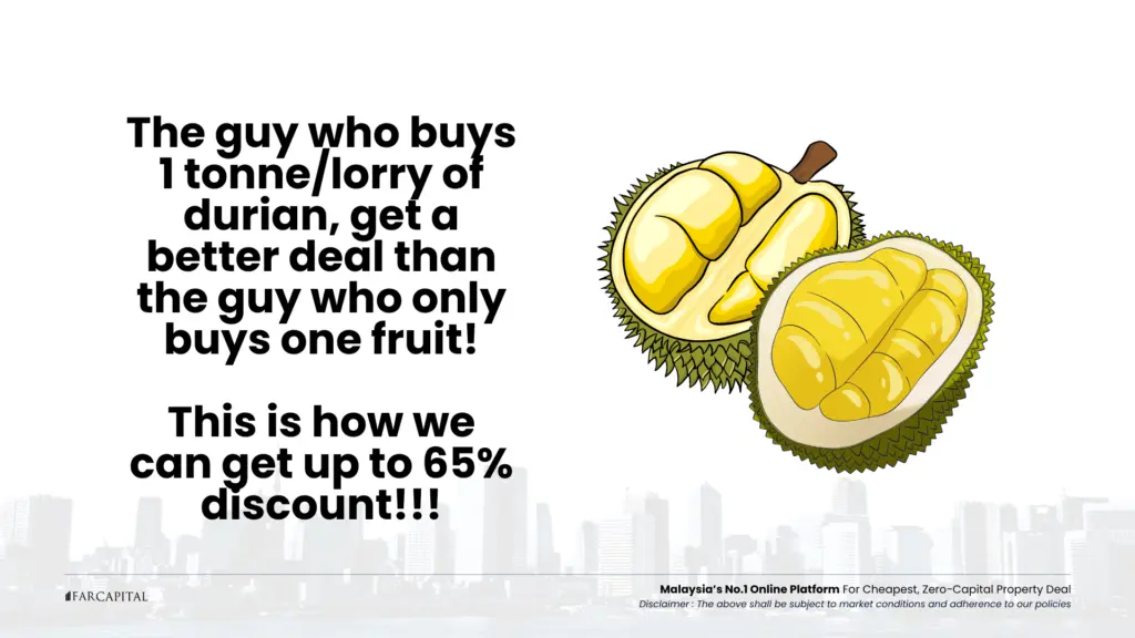 how to get below market values property