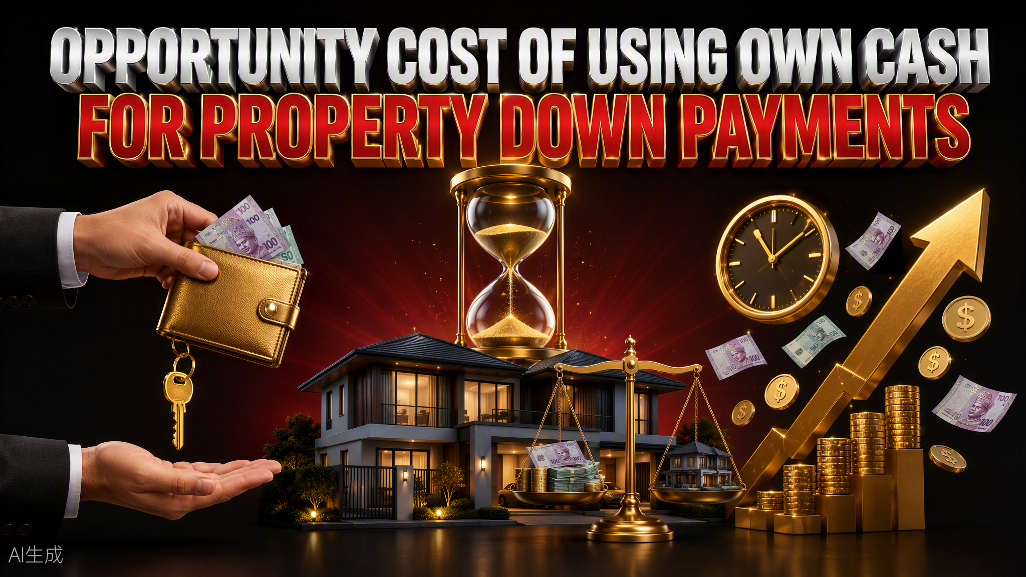 Opportunity Cost Of Using Own Cash For Property Downpayments