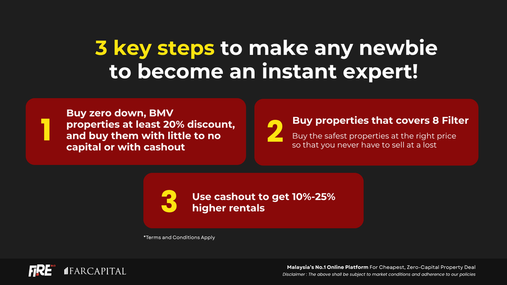 3 Key Steps to Become an Instant Expert in Property Investment