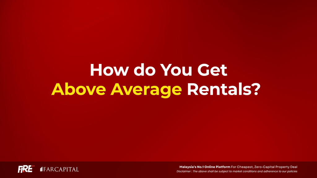 How do You Get Above Average Rentals?